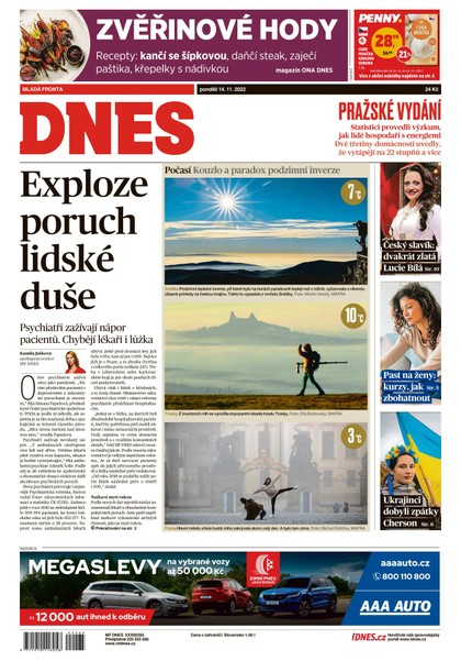 E-magazín MF DNES - 14.11.2022 - MAFRA, a.s.