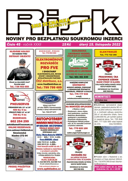 E-magazín Risk 45/2022 - Risk