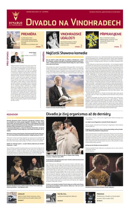 E-magazín HN 222 - 16.11.2022 Divadlo na Vinohradech - Economia, a.s.