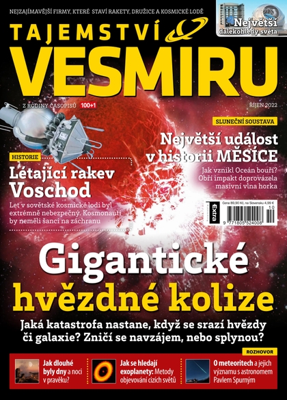 E-magazín Tajemství Vesmíru 10/2022 - Extra Publishing, s. r. o.