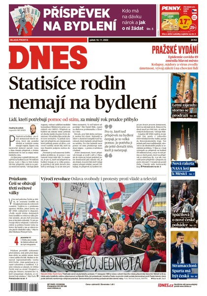 E-magazín MF DNES - 18.11.2022 - MAFRA, a.s.