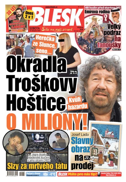 E-magazín BLESK - 19.11.2022 - CZECH NEWS CENTER a. s.