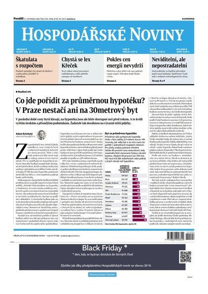 E-magazín HN 224 - 21.11.2022 - Economia, a.s.
