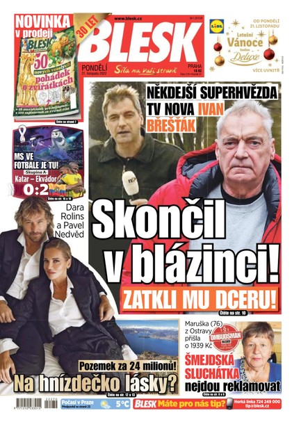 E-magazín BLESK - 21.11.2022 - CZECH NEWS CENTER a. s.