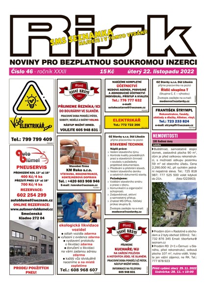 E-magazín Risk 46/2022 - Risk