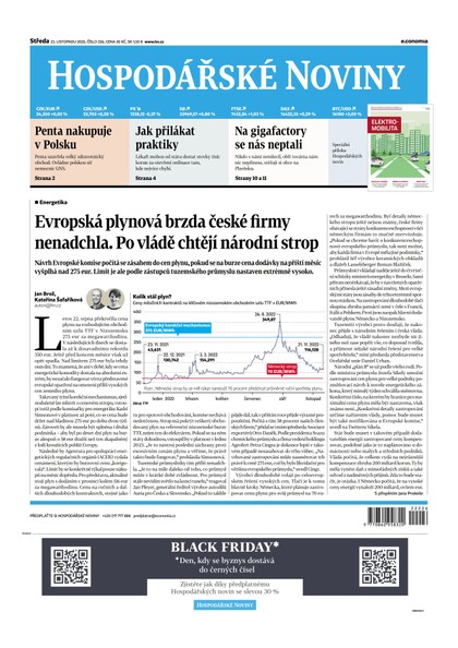E-magazín HN 226 - 23.11.2022 - Economia, a.s.