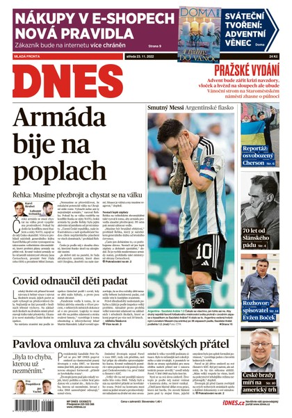 E-magazín MF DNES - 23.11.2022 - MAFRA, a.s.