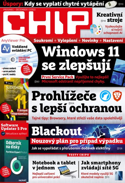 E-magazín CHIP - 12/2022 - Burda Praha spol. s r.o.