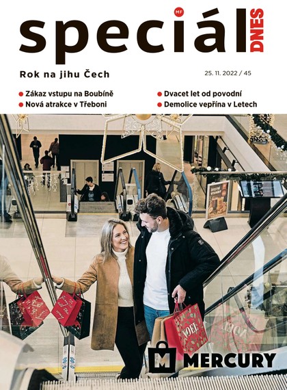 E-magazín Magazín DNES SPECIÁL Jižní Čechy - 25.11.2022 - MAFRA, a.s.