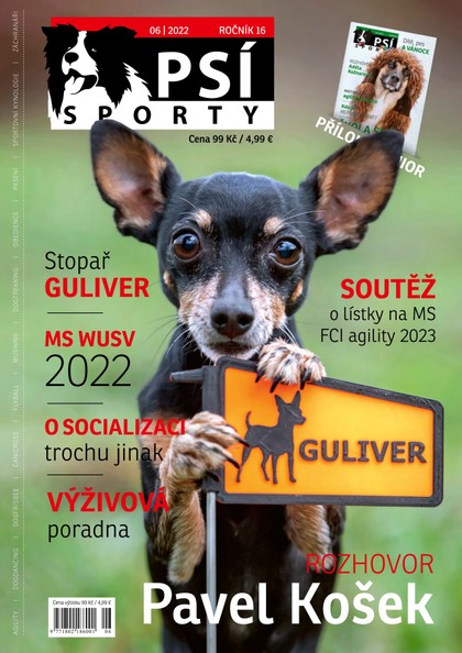 E-magazín Psí sporty 6/2022 - Jakub Štýbr