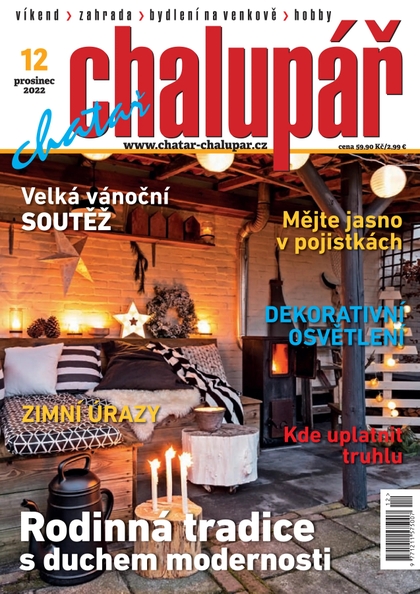 E-magazín Chatař chalupář 12-2022 - Časopisy pro volný čas s. r. o.