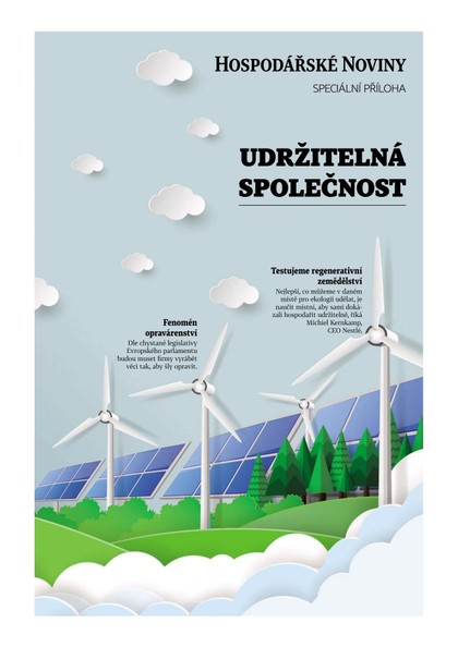 E-magazín HN 230 - 29.11.2022 Udržitelná společnost - Economia, a.s.