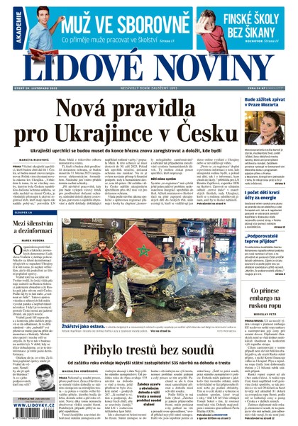 E-magazín LN - 29.11.2022 - MAFRA, a.s.