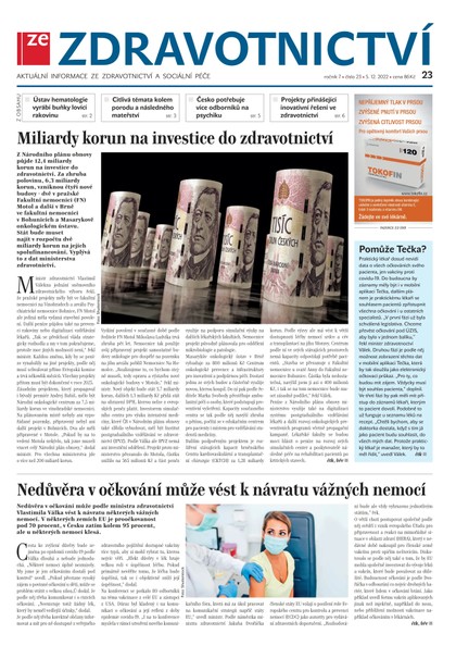 E-magazín Ze Zdravotnictví 23/2022 - A 11 s.r.o.