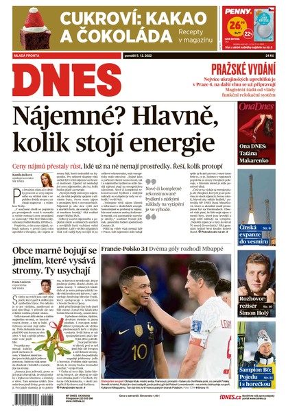 E-magazín MF DNES - 5.12.2022 - MAFRA, a.s.