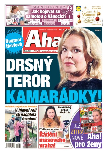 E-magazín Aha! - 5.12.2022 - CZECH NEWS CENTER a. s.