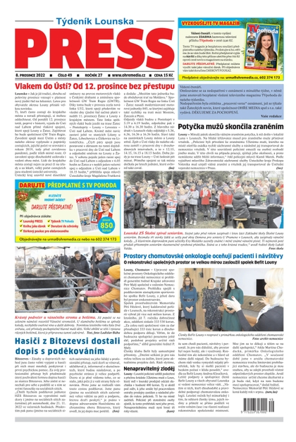 E-magazín Lounský Press 49/2023 - Ohře Media