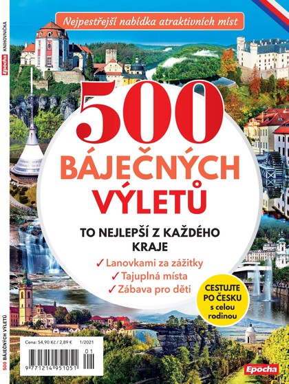 E-magazín Knihovnička Epocha - 101 tipů na výlety 1/21 - RF Hobby