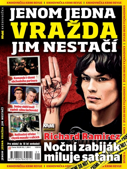 E-magazín Knihovnička Krimi revue 1/18 - RF Hobby
