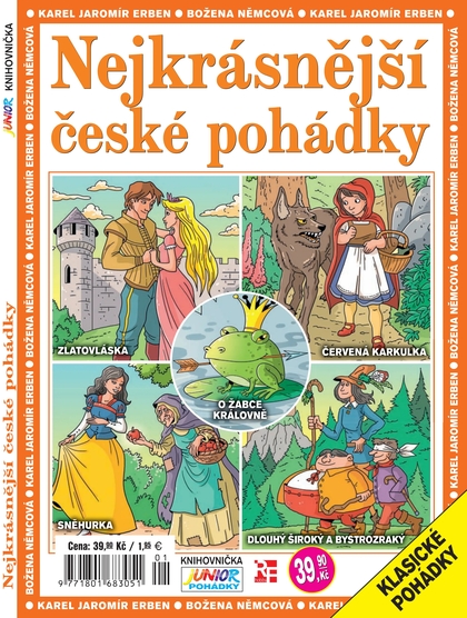 E-magazín Knihovnička Junior - Nejkrásnější české pohádky 1/17 - RF Hobby