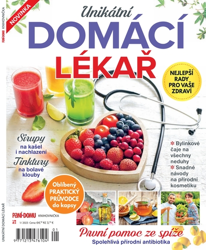 E-magazín Knihovnička Paní domu - Domácí lékař 1/23 - RF Hobby