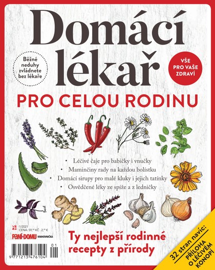 E-magazín Knihovnička Paní domu - Domácí lékař 1/21 - RF Hobby