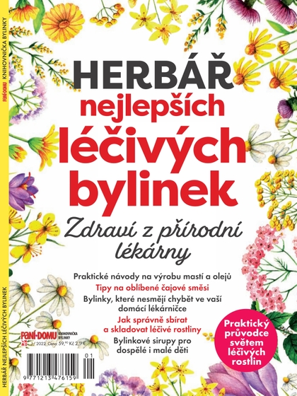 E-magazín Knihovnička Paní domu - Lexikon léčivých bylinek 1/22 - RF Hobby