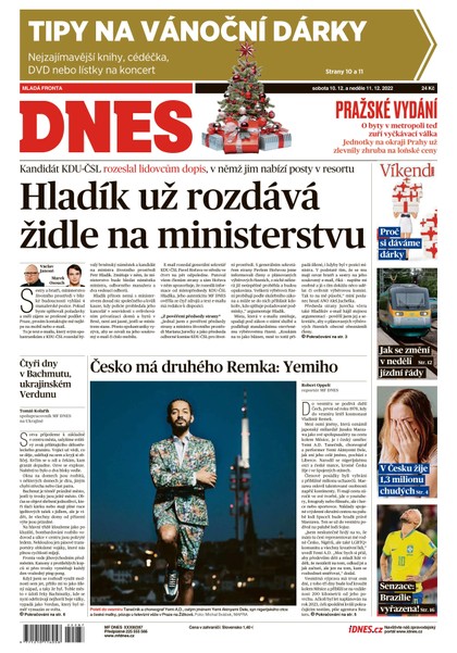 E-magazín MF DNES - 10.12.2022 - MAFRA, a.s.