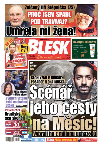 E-magazín BLESK - 10.12.2022 - CZECH NEWS CENTER a. s.