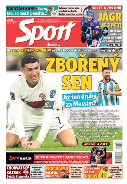 E-magazín Sport - 12.12.2022 - CZECH NEWS CENTER a. s.