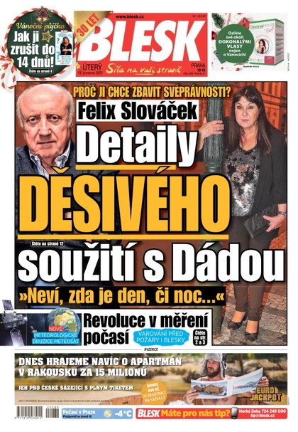 E-magazín BLESK - 13.12.2022 - CZECH NEWS CENTER a. s.