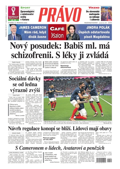 E-magazín Deník Právo - 15.12.2022 - Borgis, a.s.