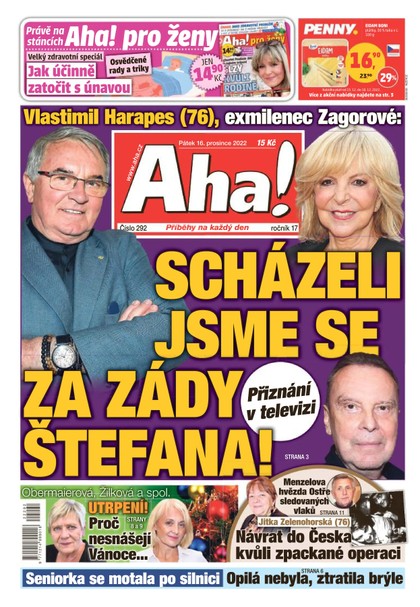 E-magazín Aha! - 16.12.2022 - CZECH NEWS CENTER a. s.