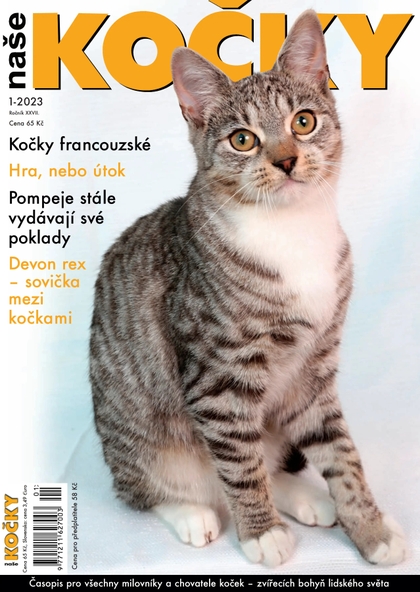 E-magazín Naše kočky, 01-2023 - Nakladatelství Minerva CZ, s. r. o.
