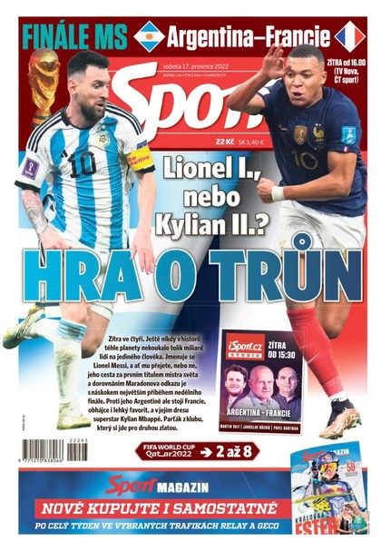 E-magazín Sport - 17.12.2022 - CZECH NEWS CENTER a. s.