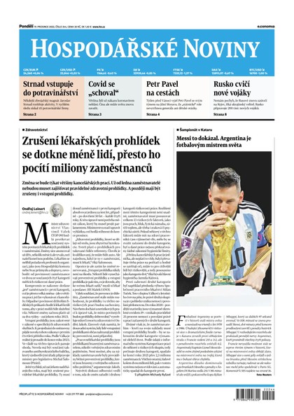 E-magazín HN 244 - 19.12.2022 - Economia, a.s.