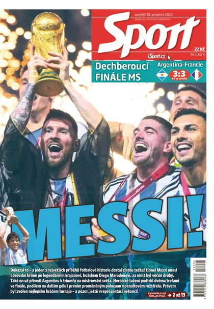 E-magazín Sport - 19.12.2022 - CZECH NEWS CENTER a. s.