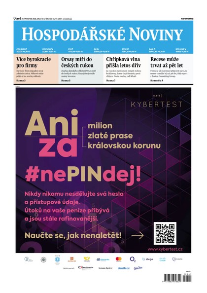 E-magazín HN 245 - 20.12.2022  - Economia, a.s.