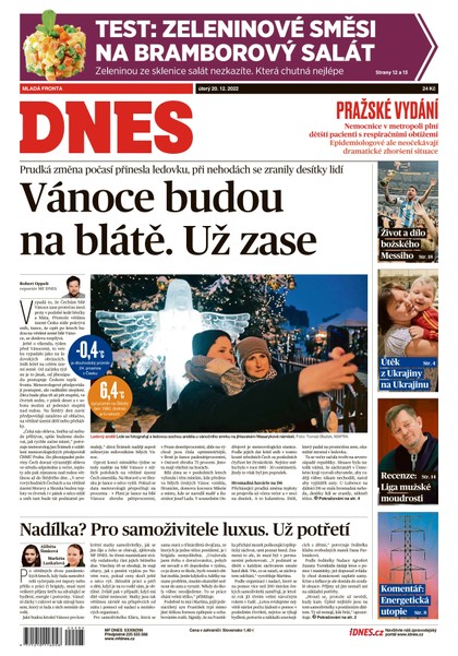 E-magazín MF DNES - 20.12.2022 - MAFRA, a.s.