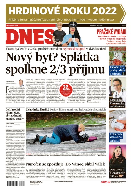 E-magazín MF DNES - 21.12.2022 - MAFRA, a.s.
