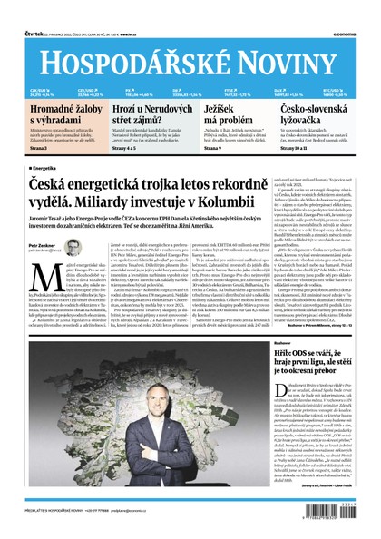 E-magazín HN 247 - 22.12.2022  - Economia, a.s.