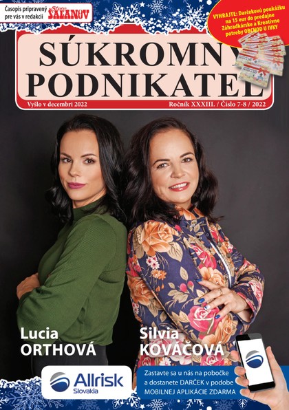 E-magazín Súkromný podnikateľ 7-8/2022 - Fantázia media, s. r. o.