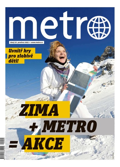 E-magazín METRO - 27.12.2022 - MAFRA, a.s.