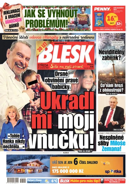 E-magazín BLESK - 28.12.2022 - CZECH NEWS CENTER a. s.