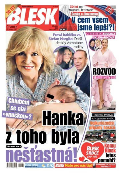 E-magazín Blesk - 29.12.2022 - CZECH NEWS CENTER a. s.