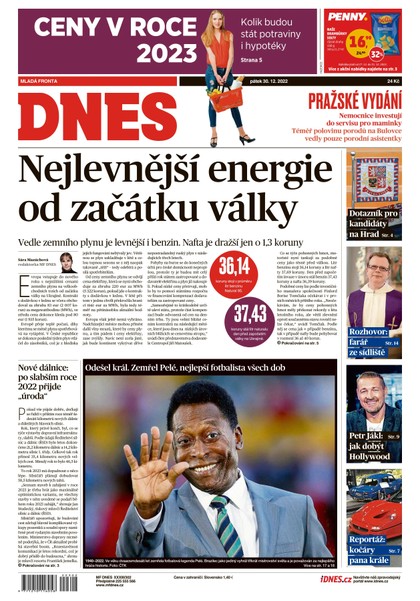 E-magazín MF DNES - 30.12.2022 - MAFRA, a.s.