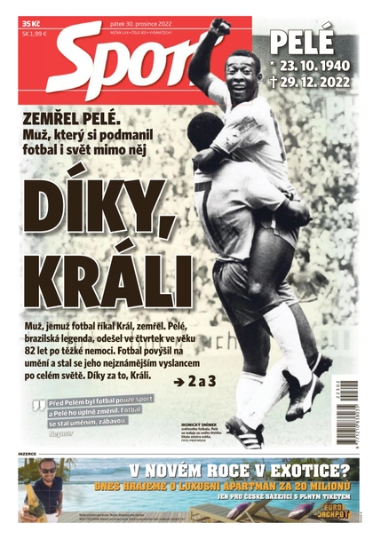 E-magazín Sport - 30.12.2022 - CZECH NEWS CENTER a. s.