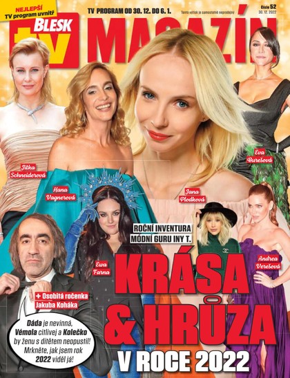 E-magazín Příloha BLESK s TV magazínem - 30.12.2022 - CZECH NEWS CENTER a. s.