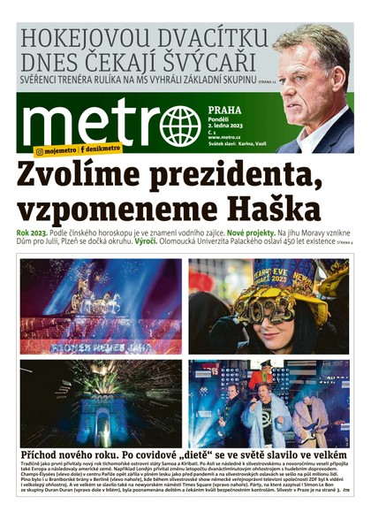 E-magazín METRO - 2.1.2023 - MAFRA, a.s.