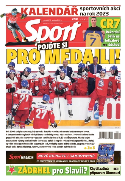 E-magazín Sport - 2.1.2023 - CZECH NEWS CENTER a. s.